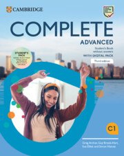 Complete Advanced Student's Pack 3rd Edition